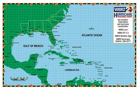 Hurricane Tracking Chart Printable