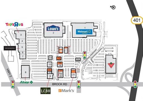 Pickering SmartCentre shopping plan | Ontario city, Pickering, Canada ...