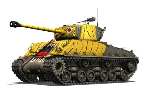 M4A3E8 Sherman - Easy Eight - Korea 3D Model OBJ 3DS FBX C4D LWO LW LWS ...