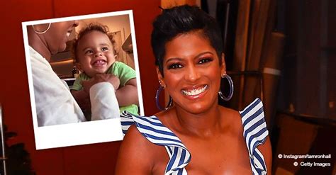 Tamron Hall Makes Her Baby Son Moses Laugh in an Adorable Video