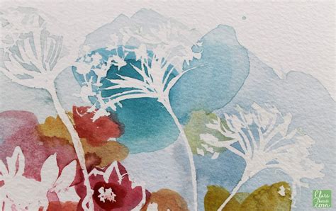 Clare makes: Masking fluid discovery! | Watercolor inspiration ...