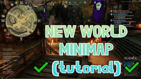 NEW WORLD - Mini-map tutorial all features and fixes + extra things you ...