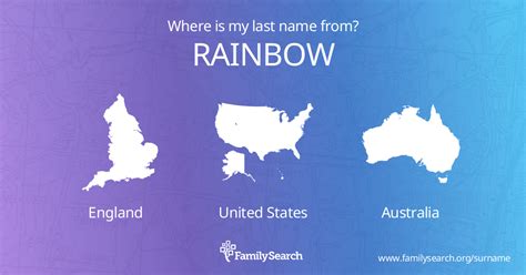 Rainbow Name Meaning and Rainbow Family History at FamilySearch