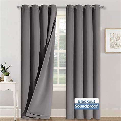 Soundproof Curtains - Blackout Noise and Light from Outside - Yinz Buy