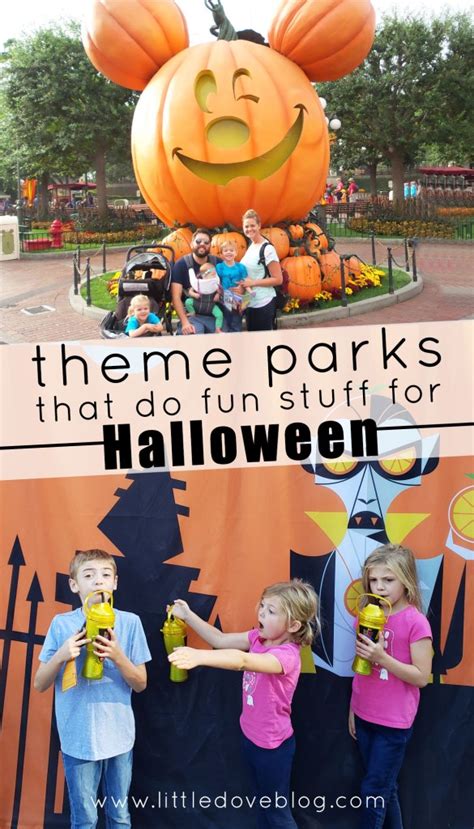 ultimate guide to theme parks at Halloween - Little Dove Blog