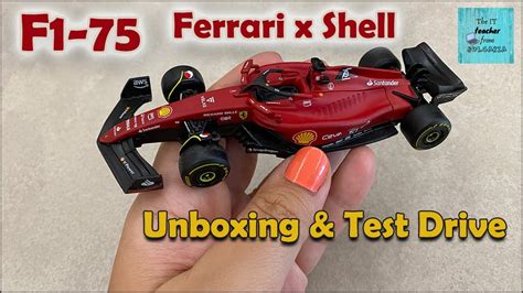 Ferrari x Shell exclusive car collection 2023 UNBOXING and TEST DRIVING ...