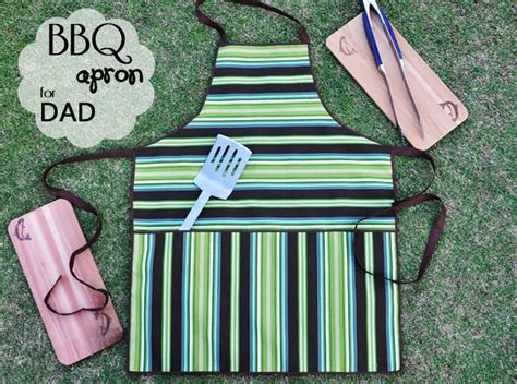 DIY: BBQ Apron For Dad