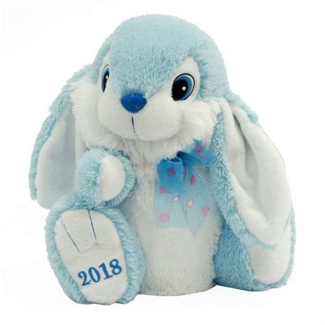 Easter Collectible Hoppy Hopster ® Bunny Plush Toy for 2018 Gift, Blue ...