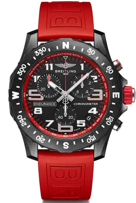 BREITLING Endurance Pro B82 Chronograph Watch in Red - X82310D91B1S1