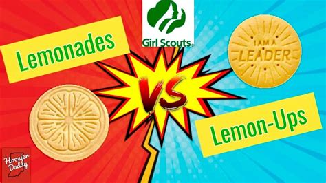 LEMONADES VS. LEMON-UPS | Girl Scout Cookies | What’s the difference ...