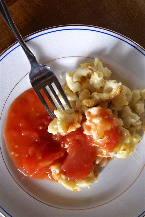 Macaroni and Cheese with Stewed Tomatoes | Tomato recipes, Mac and ...