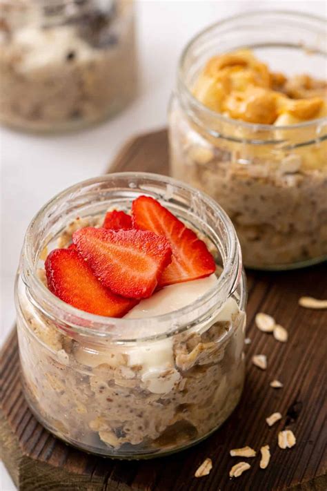 Healthy Overnight Oats - 10+ Flavors