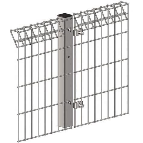 Top Curve Fence Door Brc Fence Pedestrian Gate Door Vinyl Coated Fencebarbed Wire New Design ...