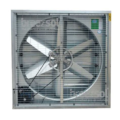 Industrial Wall Mounted Exhaust Fan | Breezsol | Dubai AUH UAE