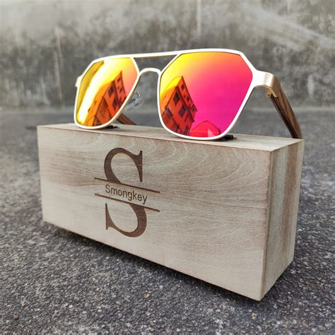 Customized Wood Sunglasses Engraved Wooden Sunglasses | Etsy