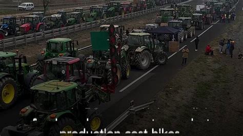 Farmers protest in northern Spain, blocking traffic on highways with ...