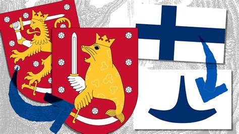 Finland's flag and coat of arms are OUTDATED – Finnish national symbols redesigned - YouTube