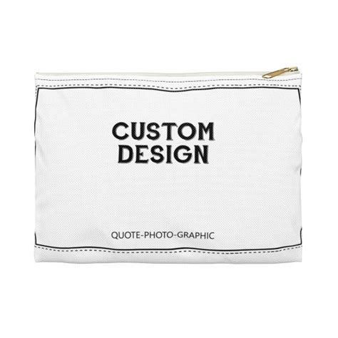 Personalized Pouch With Quote - Etsy