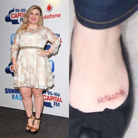 Kelly Clarkson's 14 Tattoos & Meanings | Steal Her Style