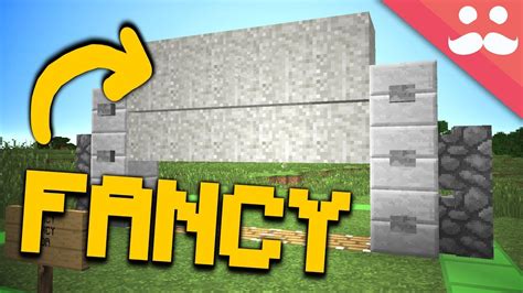 The FANCIEST Piston Door in Minecraft! - YouTube