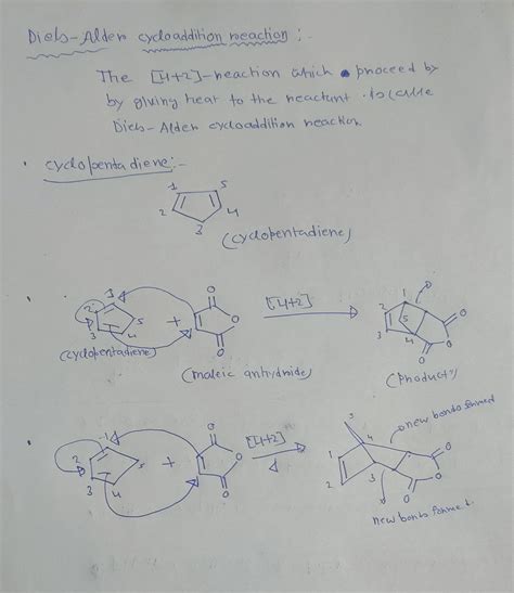 [Solved] what is Diels-Alder cycloaddition reaction? what is ...