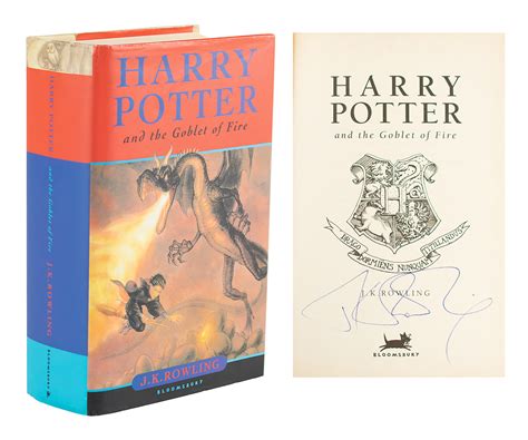 J. K. Rowling Signed 'Harry Potter' Book | RR Auction