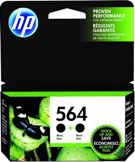 HP 564 Black Original Ink Cartridges, 2-Pack (C2P51FN) | Walmart Canada