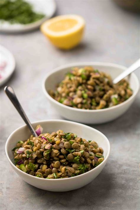 A Quick and Healthy Mediterranean Lentil Salad | Lifestyle of a Foodie