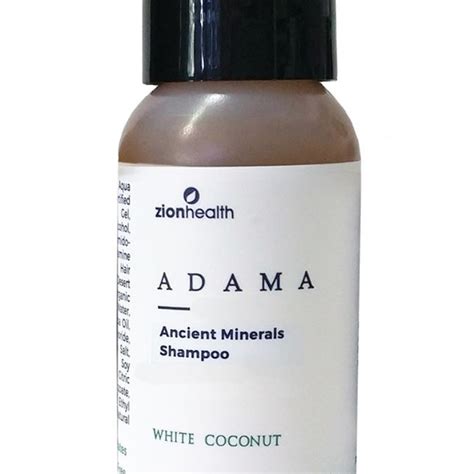 White Coconut Shampoo 2oz. | Zion Health | ADAMA Minerals