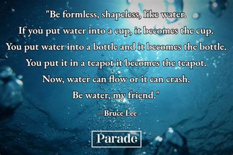 62 Best Bruce Lee Quotes, Including His 'Be Like Water' Quote - Parade