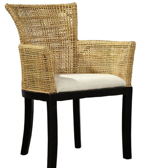 6 Gorgeous Wicker/Rattan Indoor Dining Chairs for Your Home - Cute ...