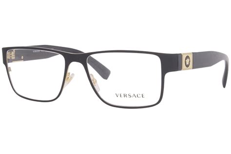 Versace VE1274 Eyeglasses Men's Full Rim Rectangle Optical Frame ...