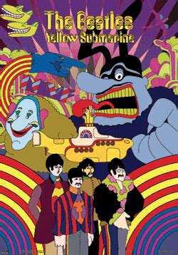 The Beatles Fan Art: Beatles-Yellow Submarine gif | Beatles poster, Yellow submarine, The beatles