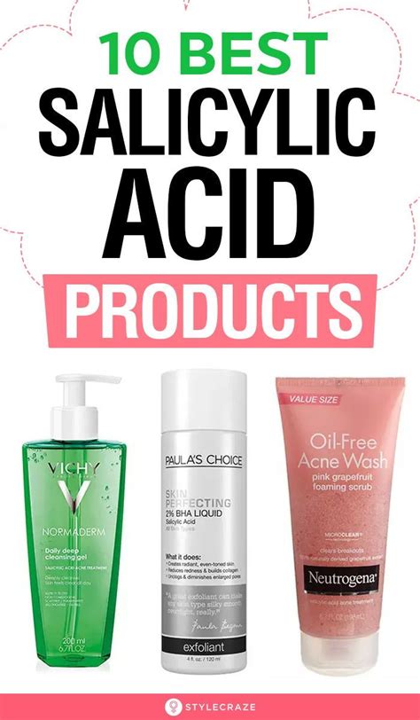 Salicylic acid products – Artofit