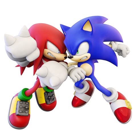 Sonic Movie 2 Sonic vs. Knuckles Render by JaysonJeanChannel on DeviantArt