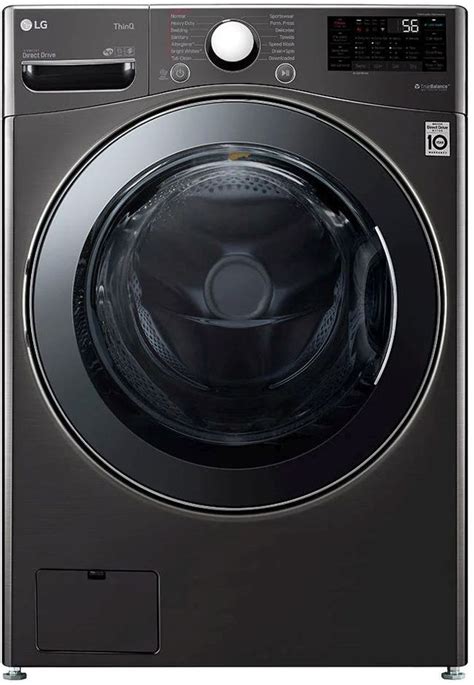 LG 4.5 Cu. Ft. Black Steel Washer Dryer Combo| Don's Appliances | Pittsburgh, PA