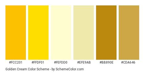 Golden Cream Color Scheme » Cream | Paletas de colores, Paletas, Paleta de colores