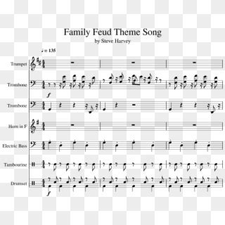 Family Feud Theme Song - Black And White Theme Discord Meme, HD Png ...