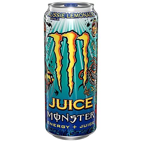 Monster Energy Juice Aussie Style Lemonade Energy + Juice Energy Drink - 16 Fl. Oz. - safeway