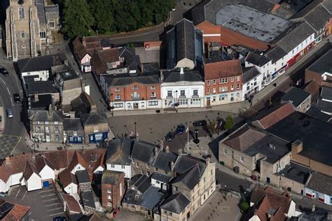 Stowmarket in Suffolk - aerial image | Aerial images, Aerial, Suffolk