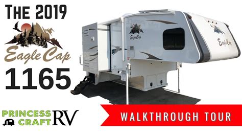 2019 Eagle Cap 1165 Truck Camper Walkthrough with Princess Craft RV ...