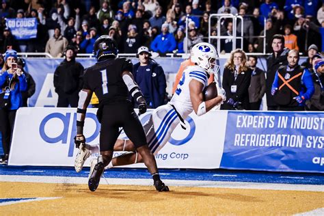 Puka Nacua Makes One of the Best Catches in BYU History to Beat Boise State - BYU Cougars on ...