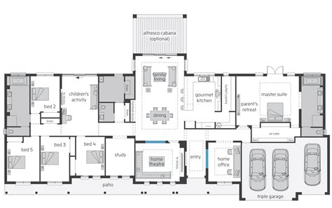 Unique Grand Homes Floor Plans - New Home Plans Design