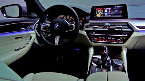 2017 BMW 5 Series INTERIOR - 540i M Sport Sedan - YouTube