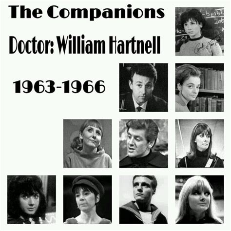 THE FIRST DOCTORS COMPANIONS. #DOCTORWHO | Doctor who companions ...