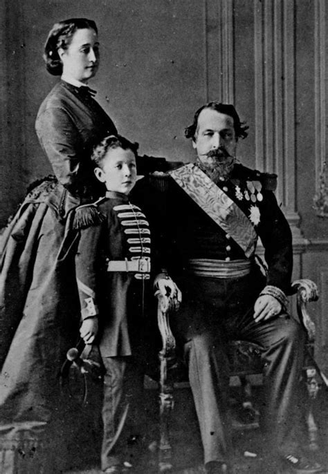 Emperor Napoleon III with his family, 1860s. : r/True_Monarchism