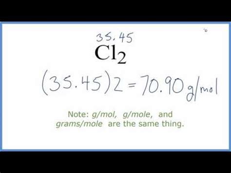 How Many Moles Are in 5 Grams of Cl2 - Branson-has-Hodges