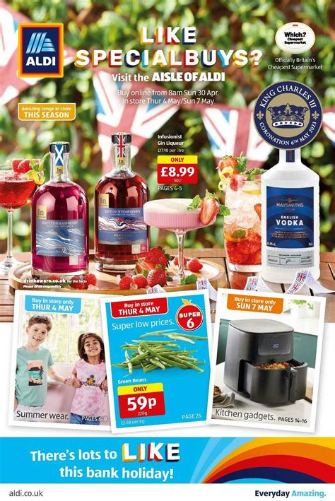 ALDI UK - Offers & Special Buys from 30 April