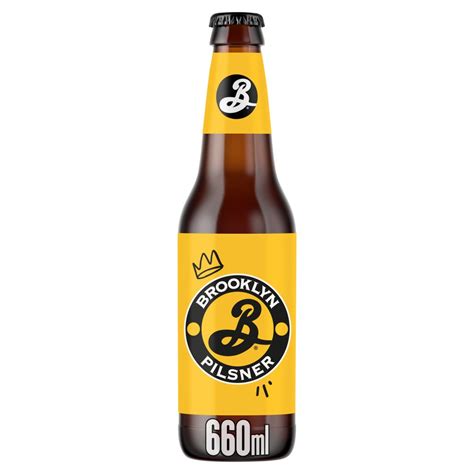 Brooklyn Pilsner Lager Beer 660ml Bottle | Bestway Wholesale