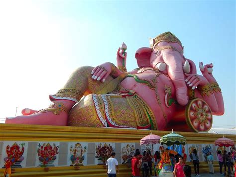 Wat Saman Rattanaram Ganesha temple, Thailand | Thailand, Time piece, Culture